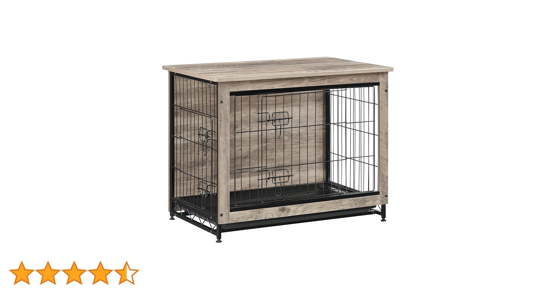 Amazon.co.jp: FEANDREA 犬 ケージ 木目調 ウッディサークル 82.5x55